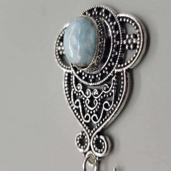 Larimar Earrings - Picture 5 of 9